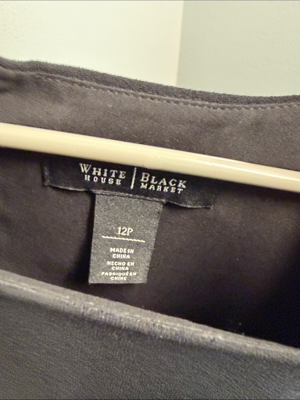 White House Black Marker Black Pleated Sleeve Dress - Picture 2 of 3